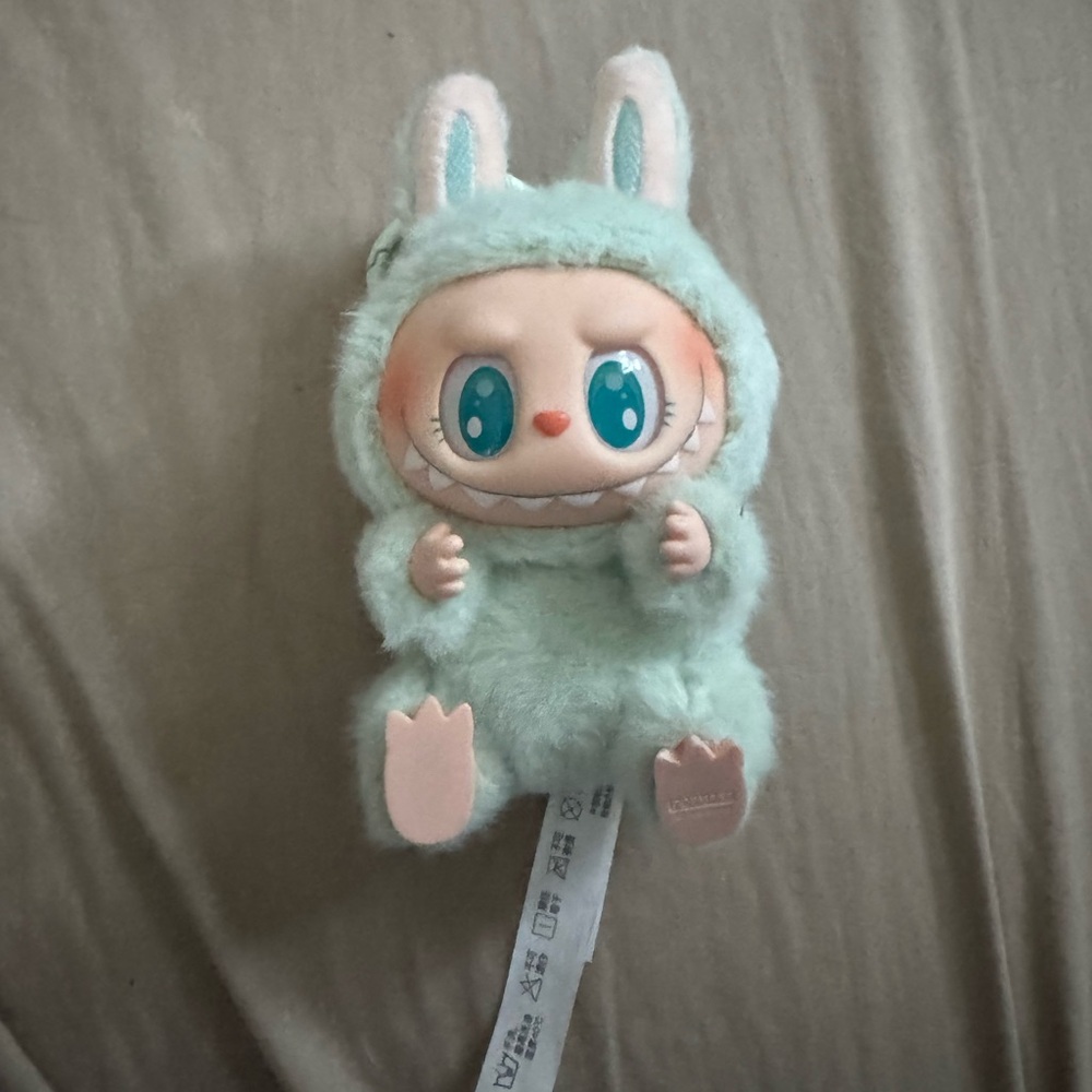 Adorable Mint Green Bunny Plush Toy